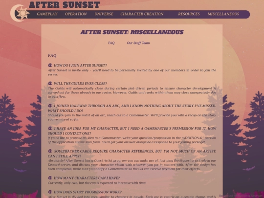 subpages/miscellaneous screenshot