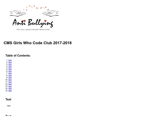 CMS.GWC.20172018 screenshot