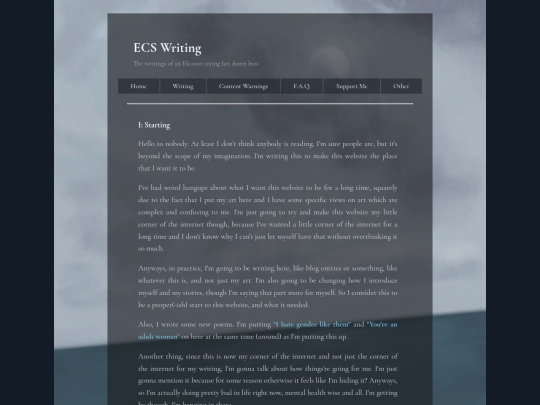 001:_Starting screenshot