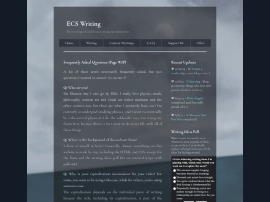 FAQ screenshot