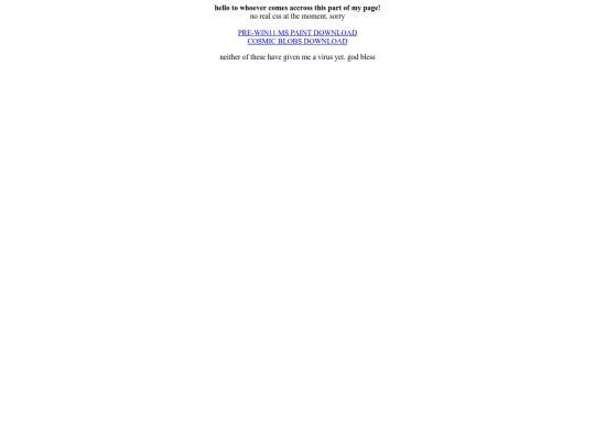 links screenshot