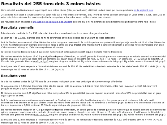 colorsreuslts screenshot