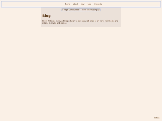 blog screenshot