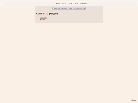 interests screenshot