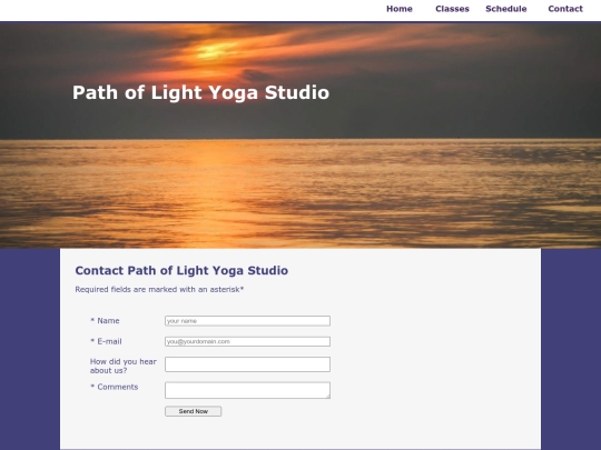 contact screenshot