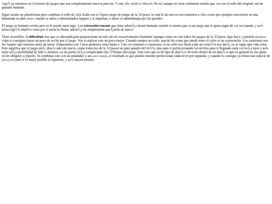 web/videojuegos/comentarios_videojuegos/alex_kidd_in_shinobi_world_(master_system) screenshot