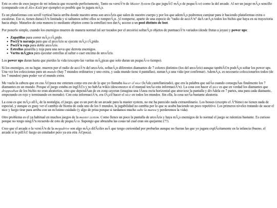 web/videojuegos/comentarios_videojuegos/rainbow_islands_(master_system) screenshot