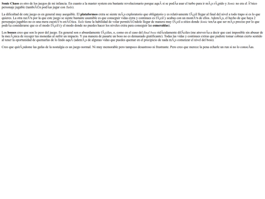 web/videojuegos/comentarios_videojuegos/sonic_chaos_(master_system) screenshot