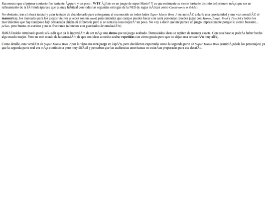 web/videojuegos/comentarios_videojuegos/super_mario_bros_2_(nes) screenshot