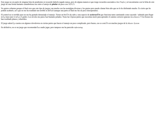 web/videojuegos/comentarios_videojuegos/the_smurfs_(master_system) screenshot