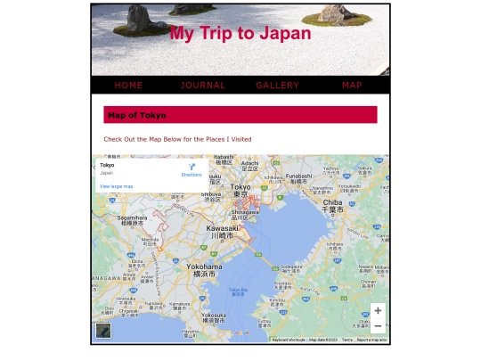 map screenshot