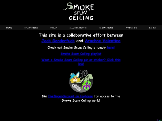 links screenshot