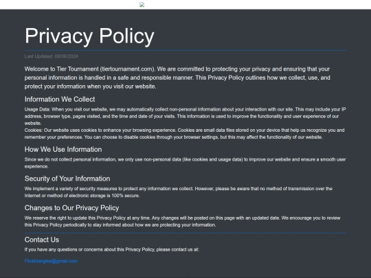 privacy_policy screenshot