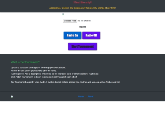 test screenshot
