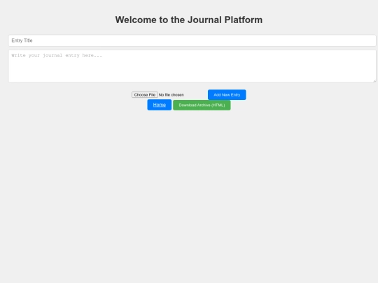 journal screenshot