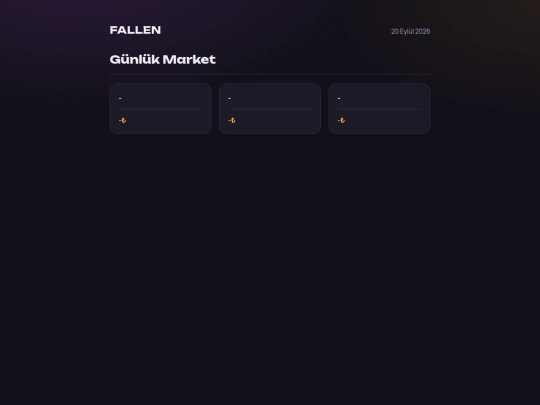 fallenmarket screenshot
