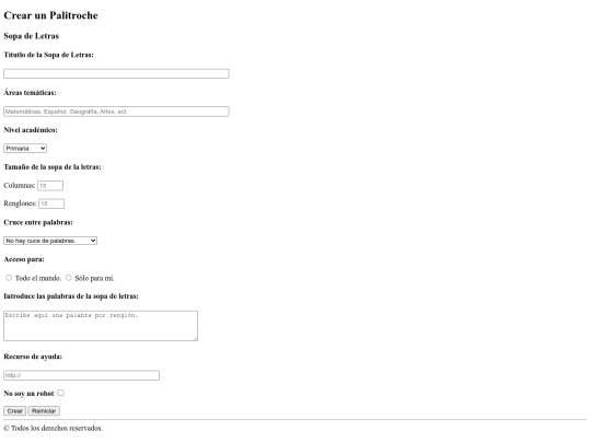 Palitroche/sopa screenshot