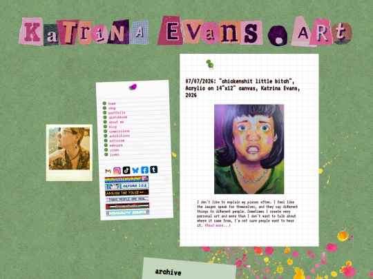 blog screenshot