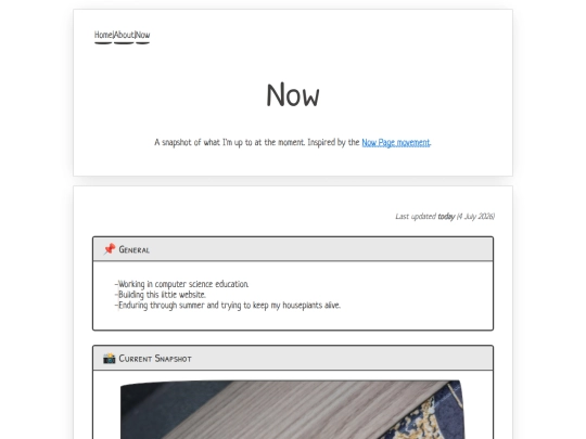 now screenshot
