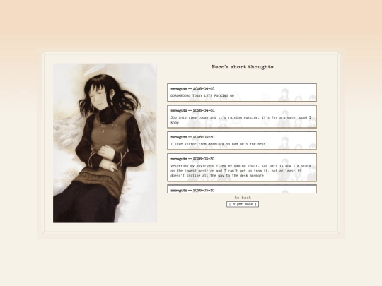 microblog screenshot