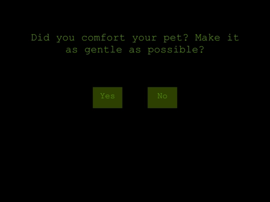 Yes/DidYouComfort screenshot