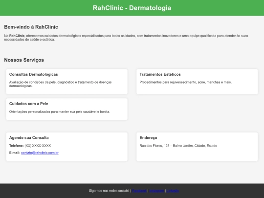 bootstrap/dermatologia screenshot