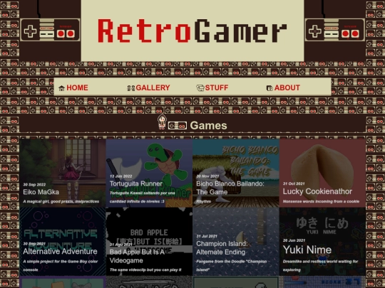 games screenshot