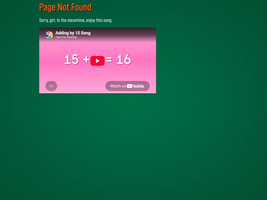 not_found screenshot