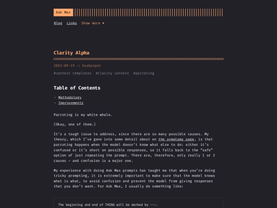posts/clarity-alpha screenshot