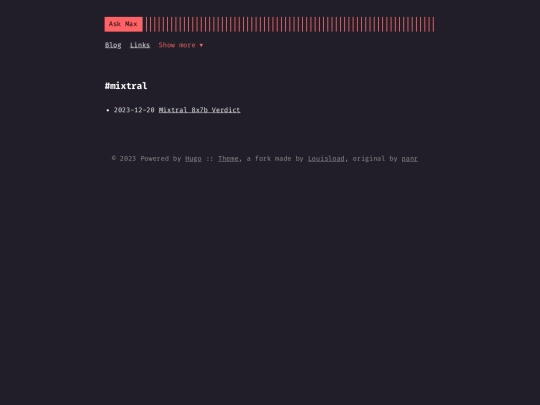 tags/mixtral/page/1 screenshot