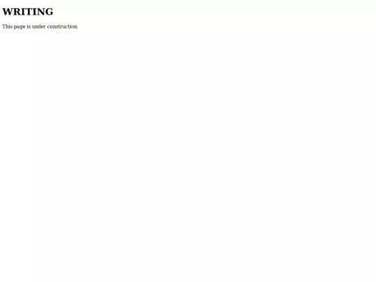 writing screenshot
