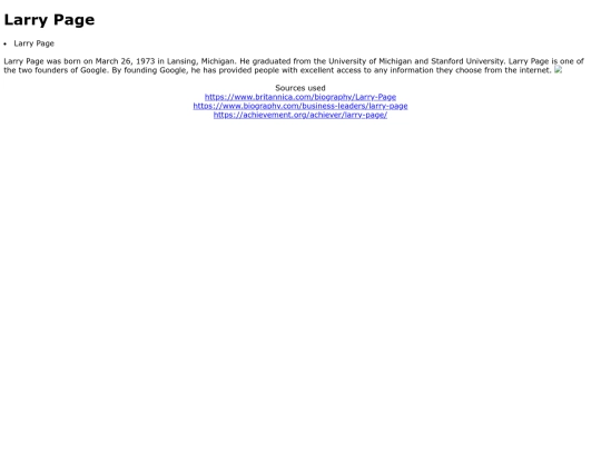 LarryPage screenshot