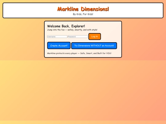 login screenshot