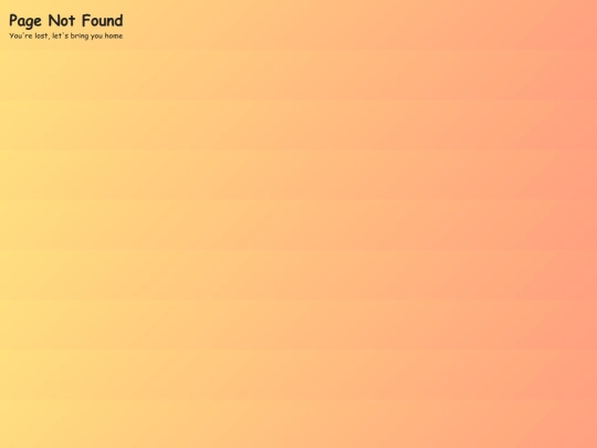 not_found screenshot