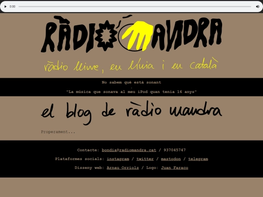 blog screenshot