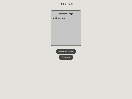 info screenshot