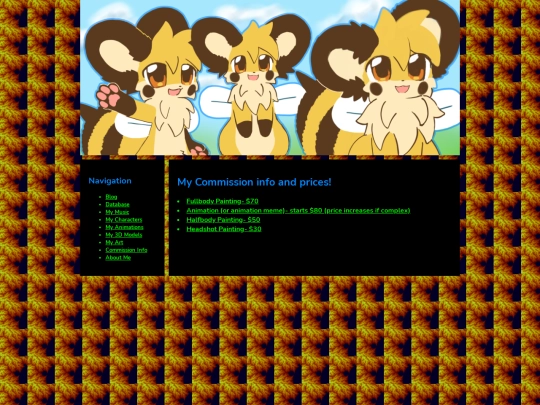 website/commission screenshot