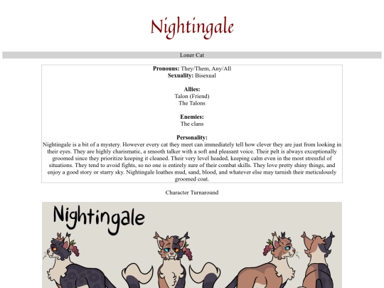 Allegiance-Pages/Nightingale screenshot