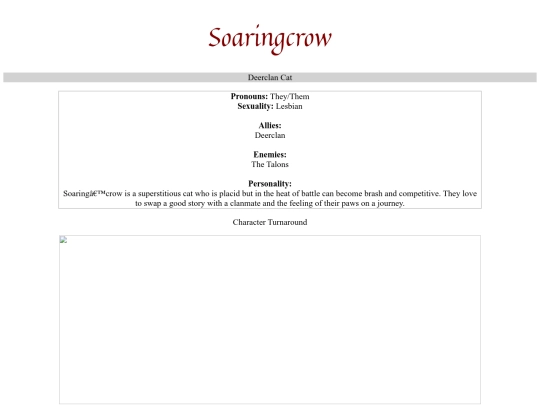 Allegiance-Pages/Soaringcrow screenshot