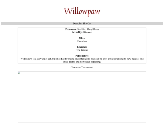 Allegiance-Pages/Willowpaw screenshot