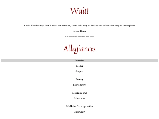 allegiances screenshot