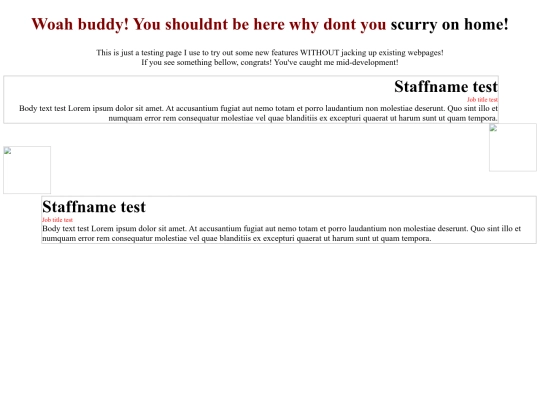 testing screenshot
