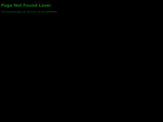 not_found screenshot