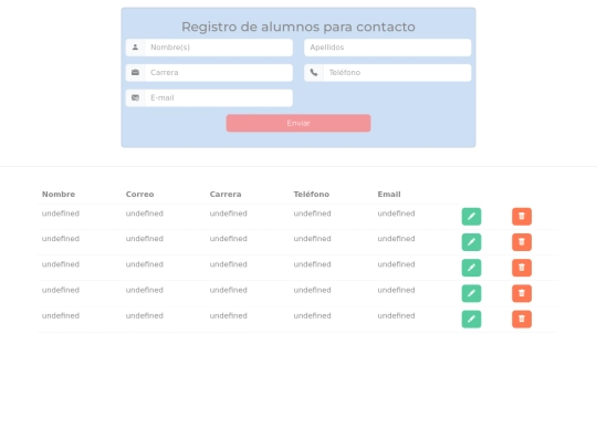alumnos screenshot