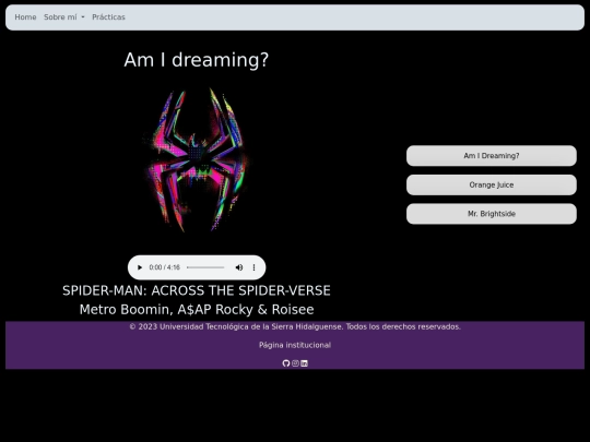 autobiografia/musica screenshot