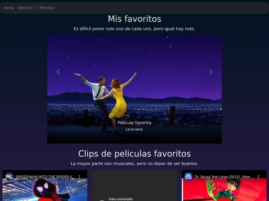 autobiografia/pelis screenshot