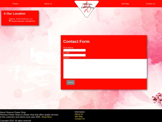 Contact Us screenshot