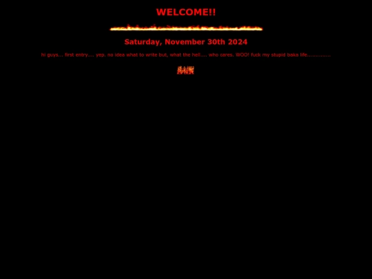 diary screenshot