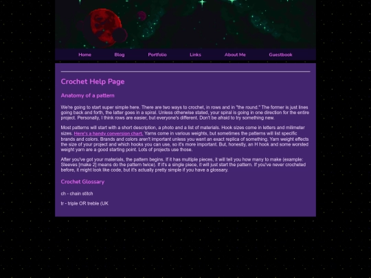 crochethelp screenshot