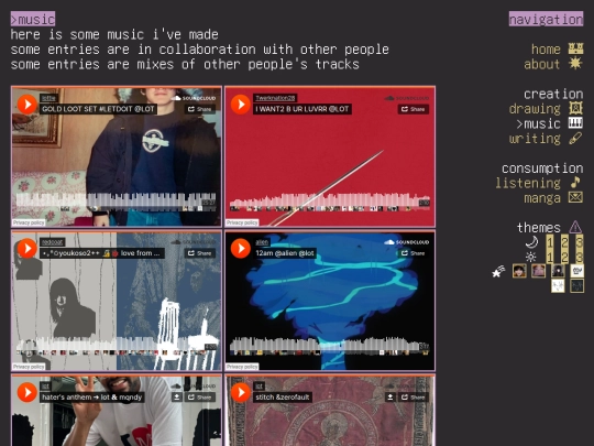music screenshot
